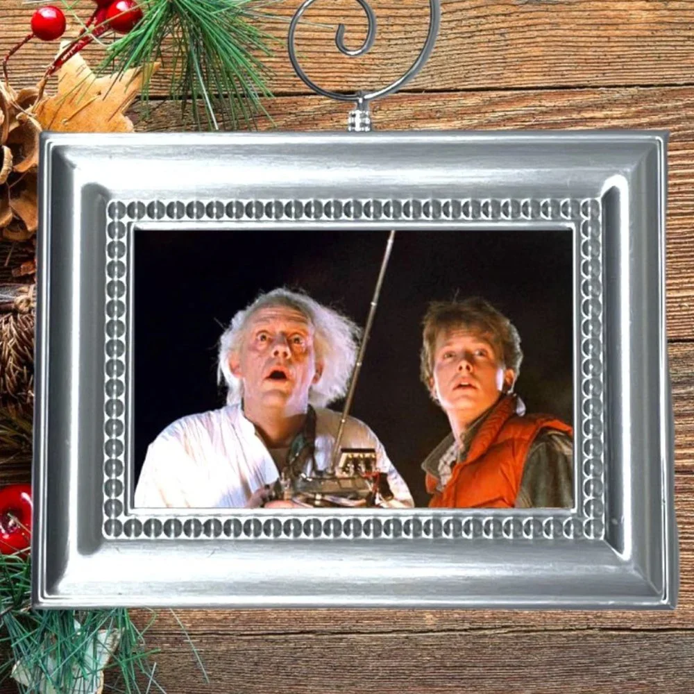 Back To The Future Retro Movie Memorabilia Christmas Tree Ornament‎